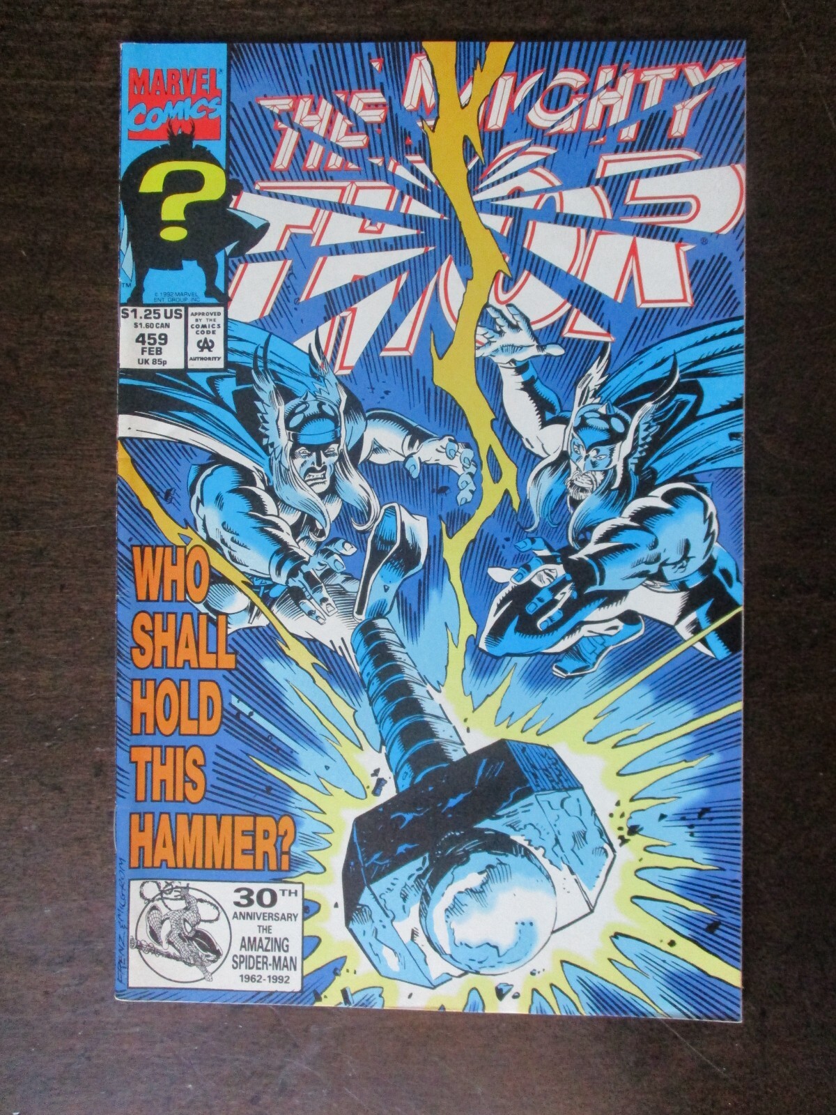 MIGHTY THOR #459 VF/NM 9.0 VERY FINE NEAR MINT MARVEL 1ST THINDERSTRIKE 1993