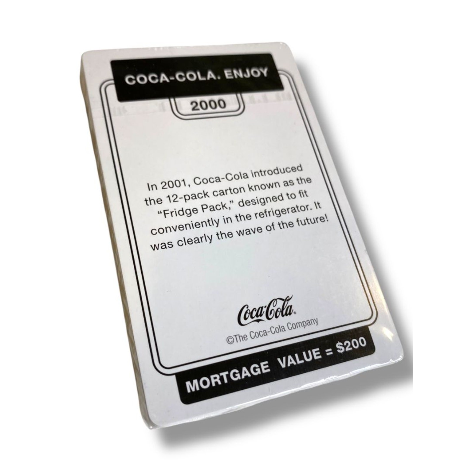 Masterpieces Coca-Cola Opoly Game Replacement Pieces Sealed Pack of All Cards