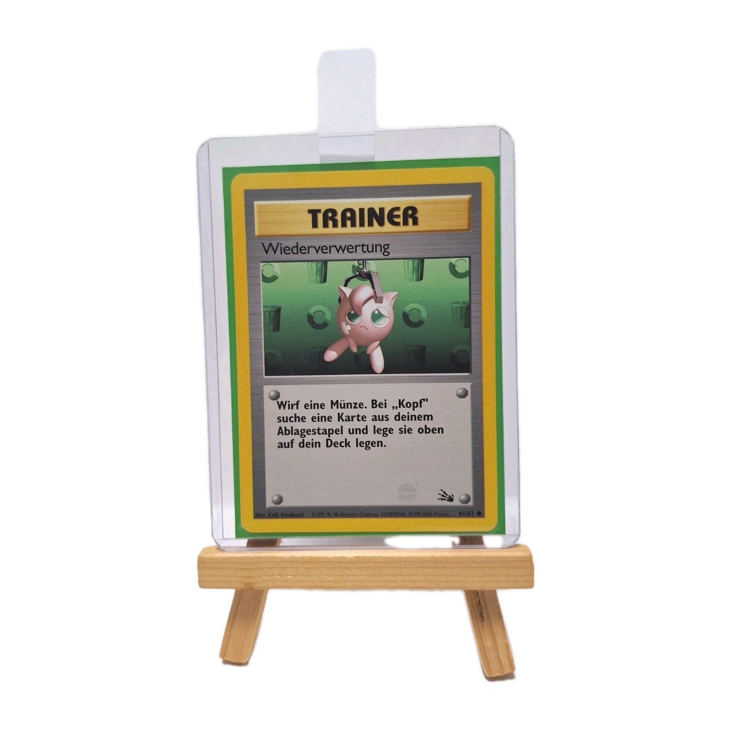 Pokemon Recycling 61/62 Fossil Near Mint – Excellent