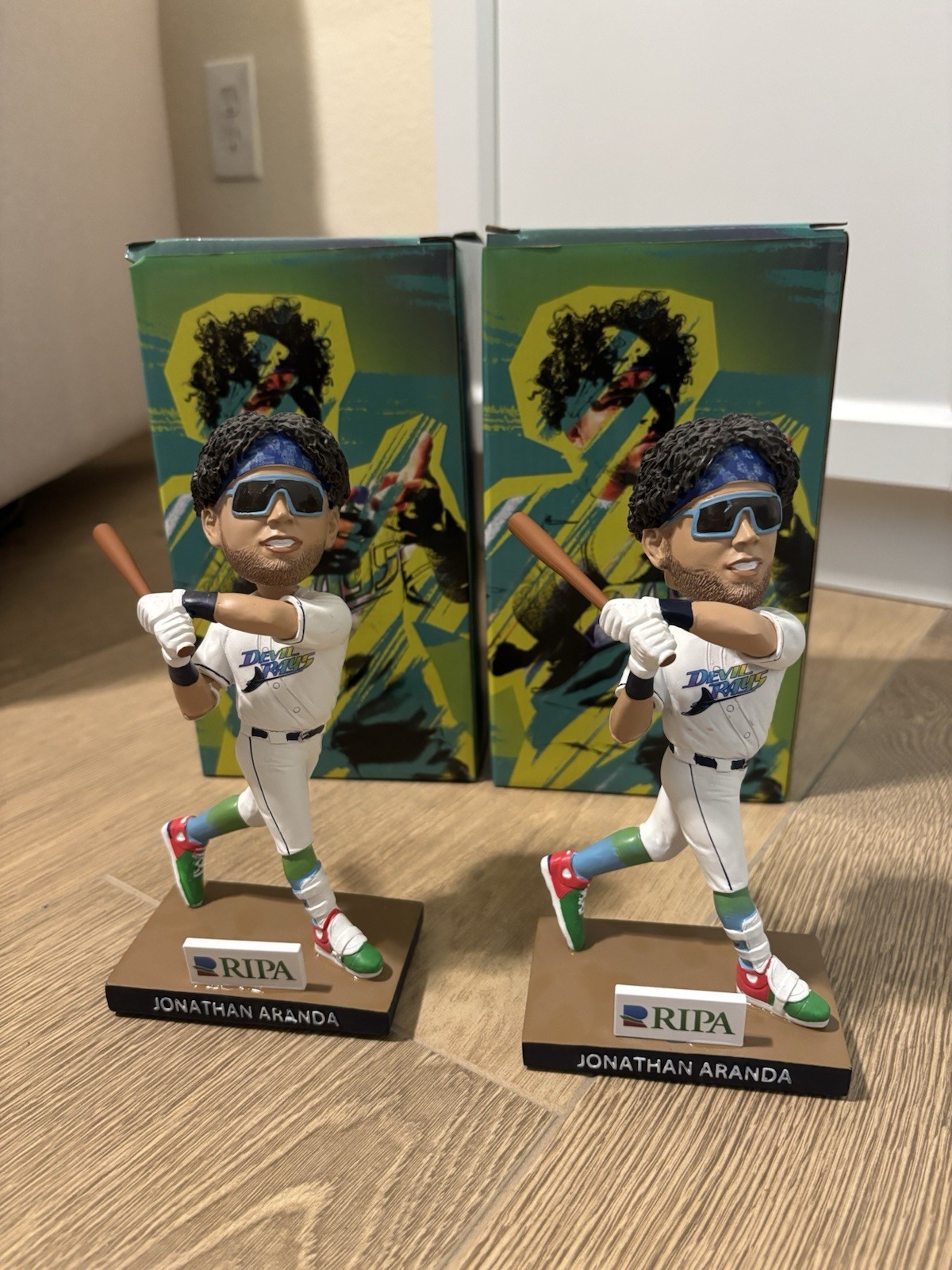 RARE Jonathan Aranda Devil Rays MLB BASEBALL Bobblehead Collectible 5/16/2026
