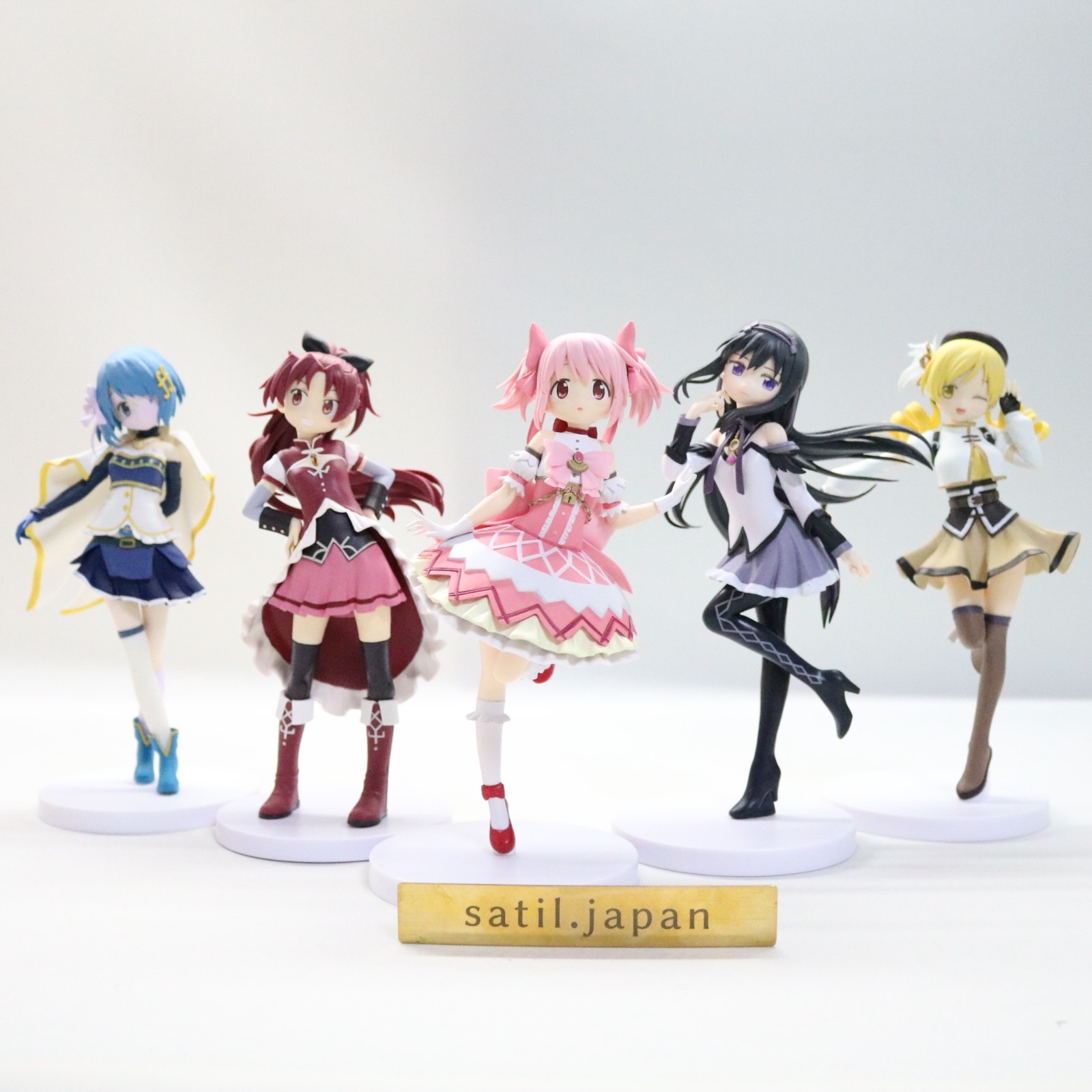 [NO BOX] Banpresto Puella Magi Madoka Magica Walpurgisnacht Rising 5 Figure Set