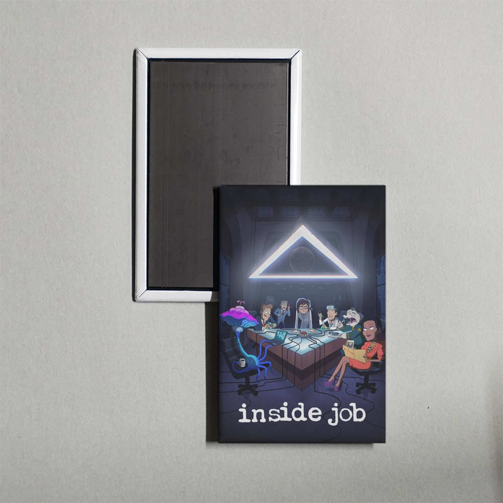 Inside Job Mini TV Show Poster Fridge Locker Magnet