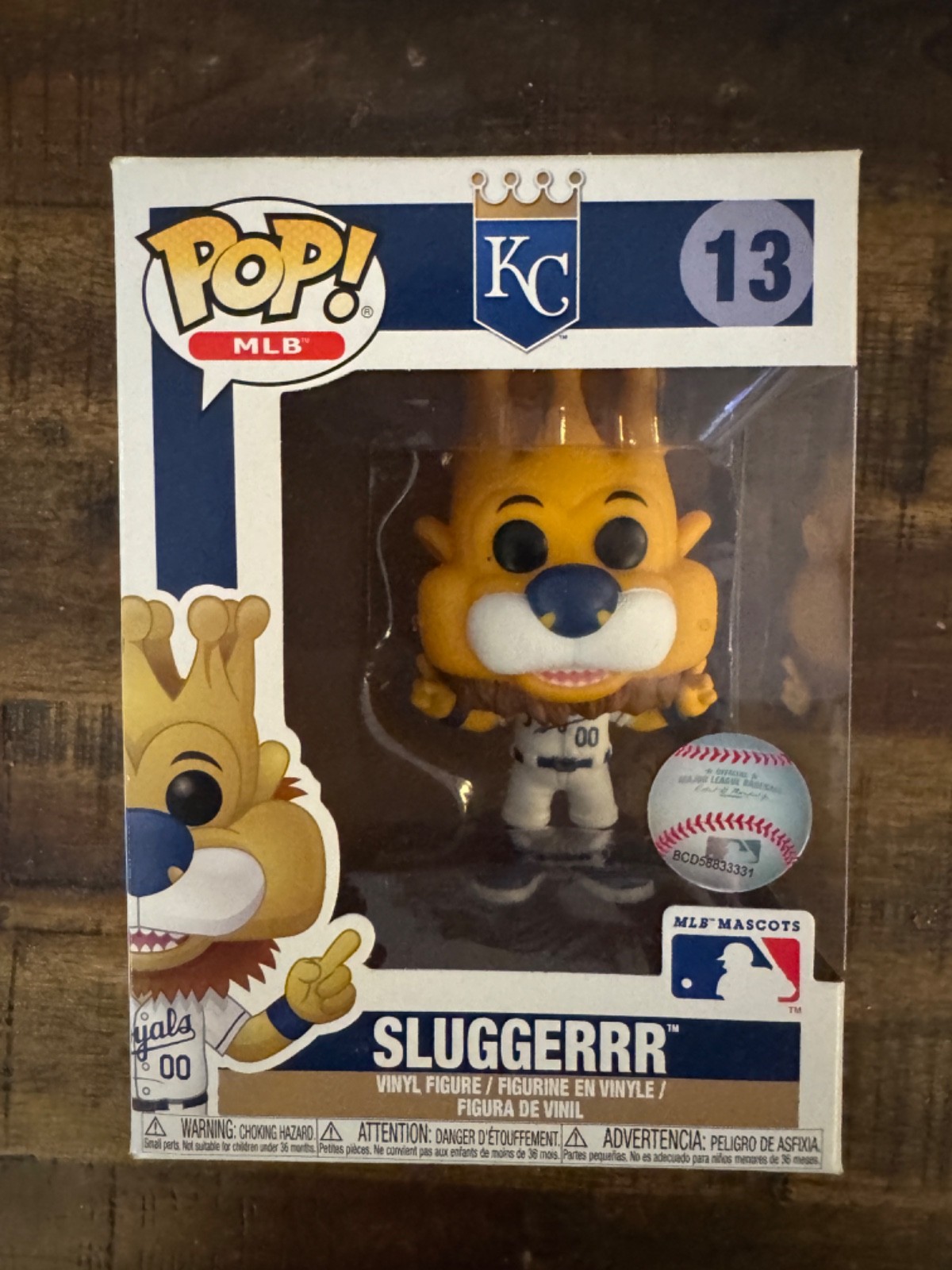 Funko Pop! – MLB Mascots Sluggerrr #13 Kansas City Royals