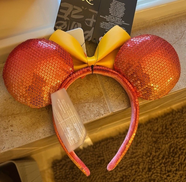 Beautiful Disney Loungefly fall sequin, Minnie Mouse Ombré bundle