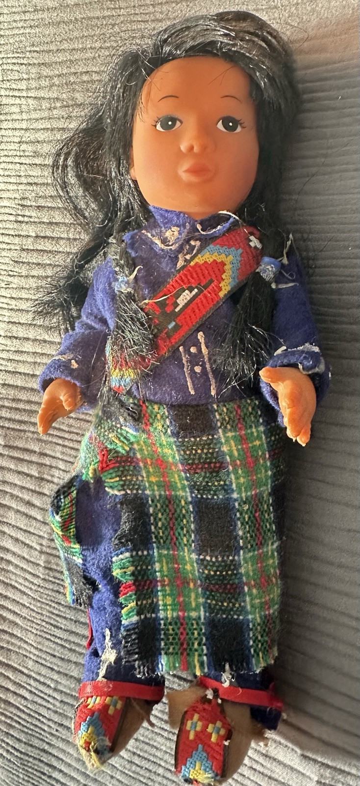 Native American Themed Souvenir Doll. 8 Inches Tall