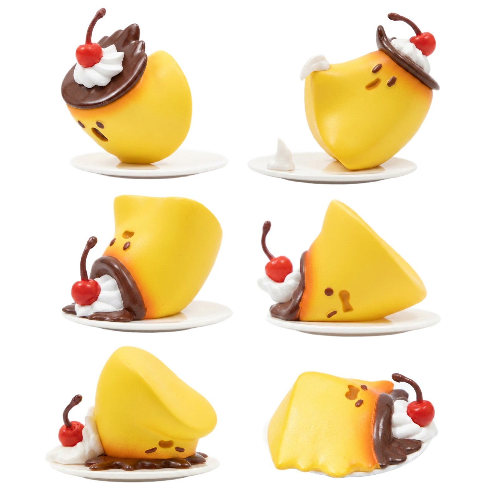 Qualia Gashapon Food Funny Japanese Pudding Figure 1 Random Capsule Toy Figure