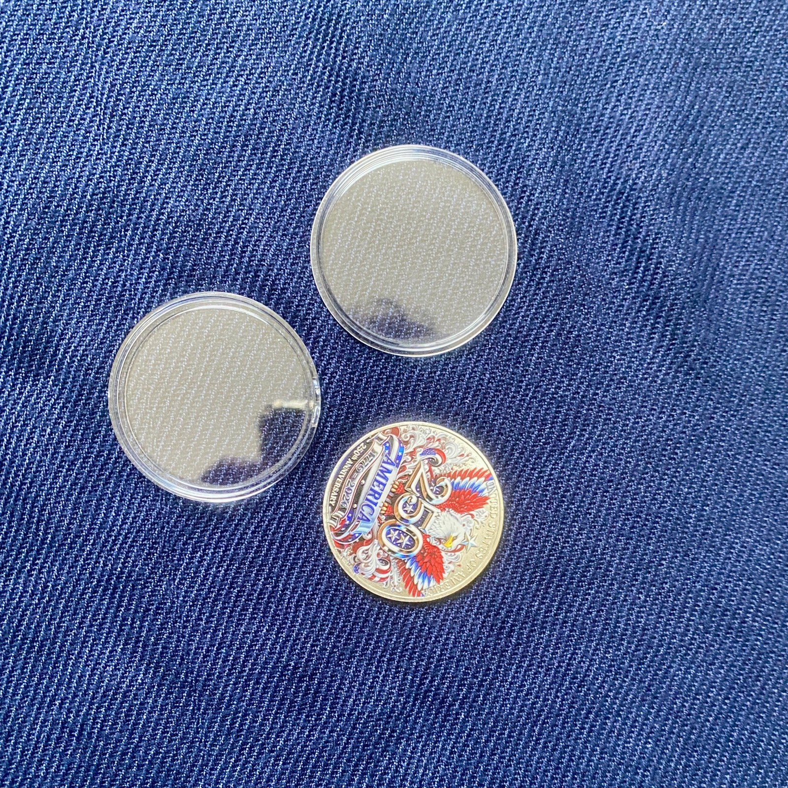 America 250 Challenge Coin 1776-2026 Patriotic Collectible Semiquincentennial
