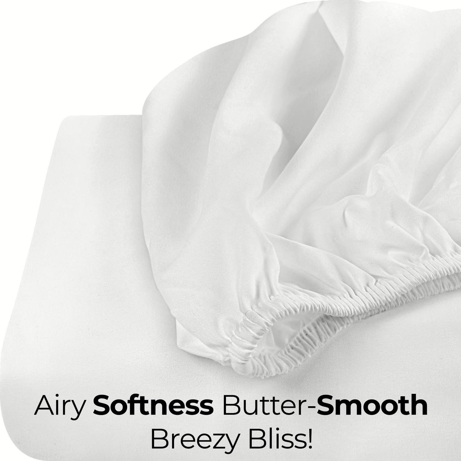 Utopia Bedding Queen Fitted Sheet – Bottom Sheet – Deep Pocket – Soft Microfiber