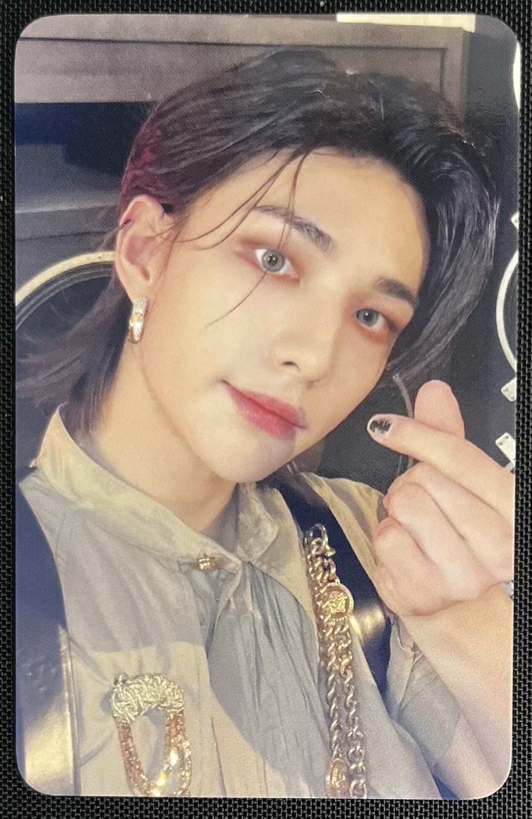 Stray Kids Hyunjin ROCK-STAR Yes24 Lucky Draw K-pop Poca Photocard PC