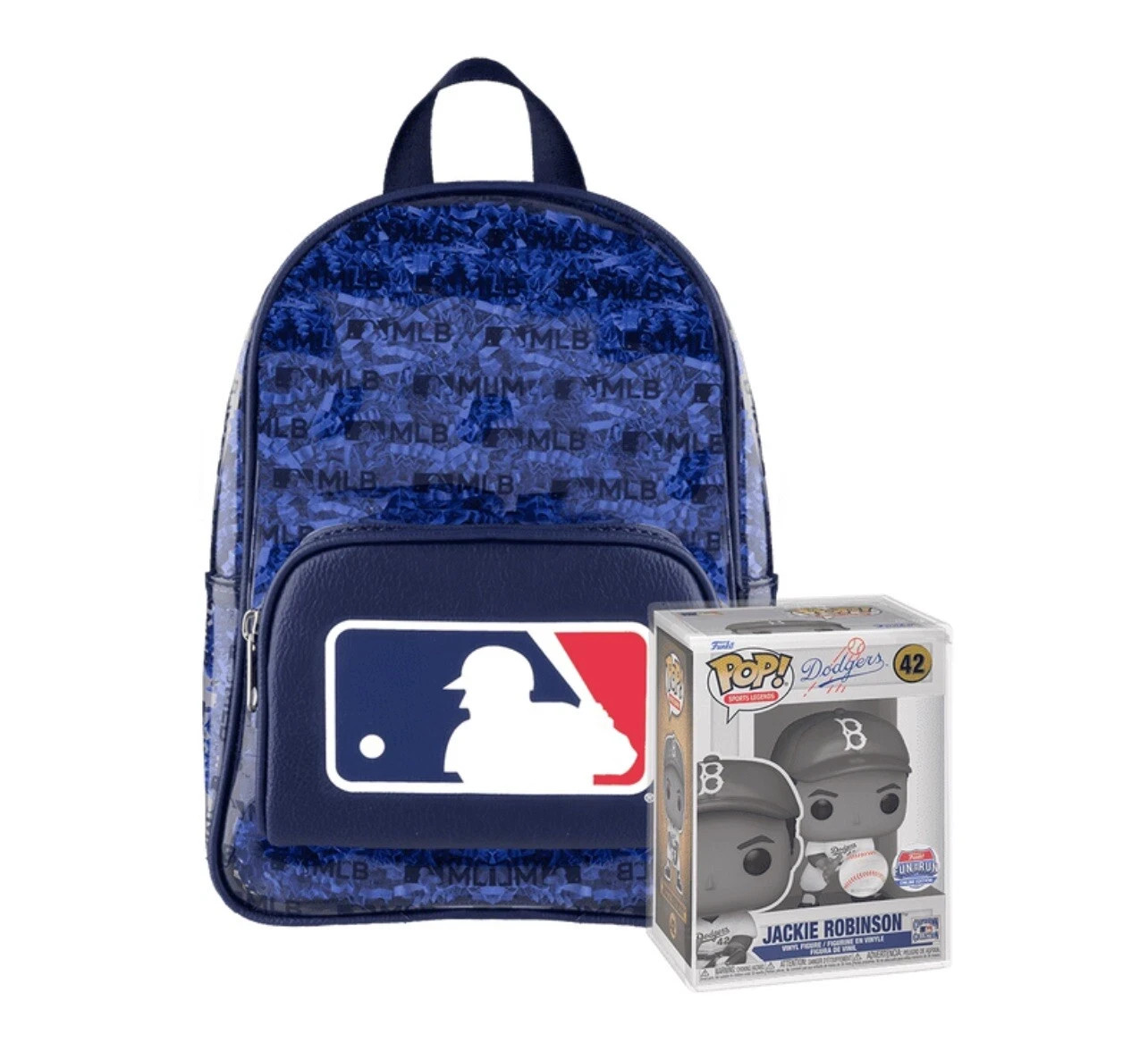 LIMITED EDITION BUNDLE – MLB STADIUM MINI BACKPACK AND POP! JACKIE ROBINSON