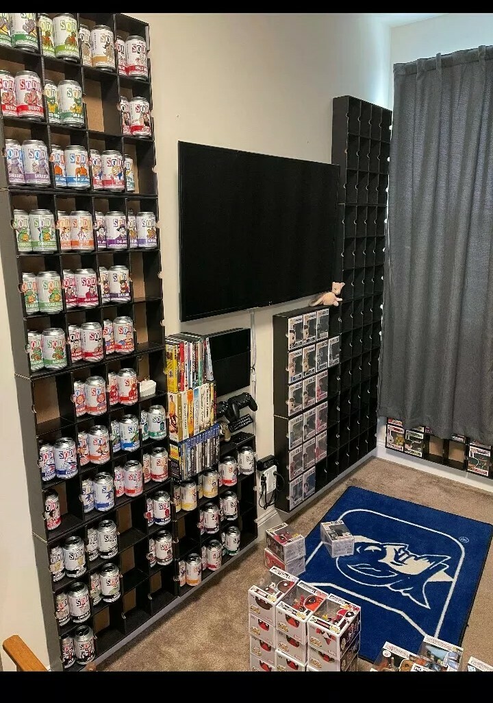 Funko Pop display case by Mk Kubbies TWO PACK… holds 24 Pops!