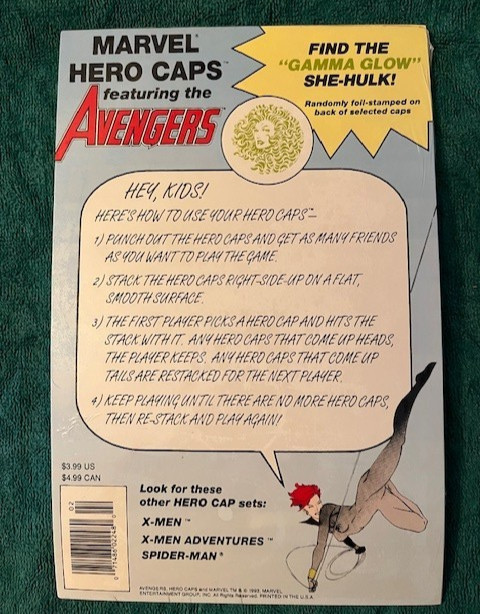 Marvel Comics Hero Caps – 5 sheets