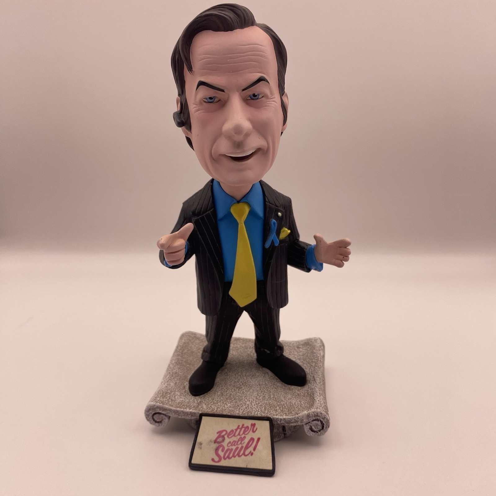 Saul Goodman Bobblehead Breaking Bad Better Call Saul 6.5″ Mezco 2014 No Box