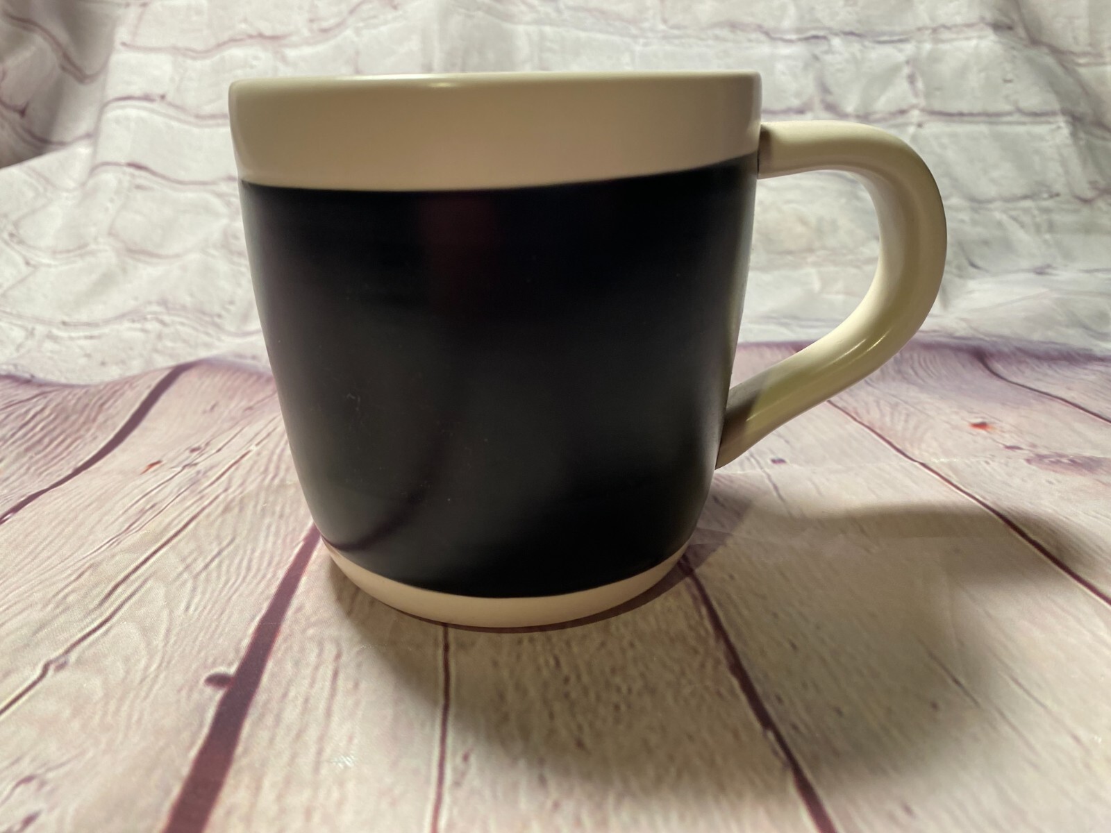 Starbucks 18 Ounce Coffee Mug 2009 Black Chalkboard Celebration Mug Starbucks
