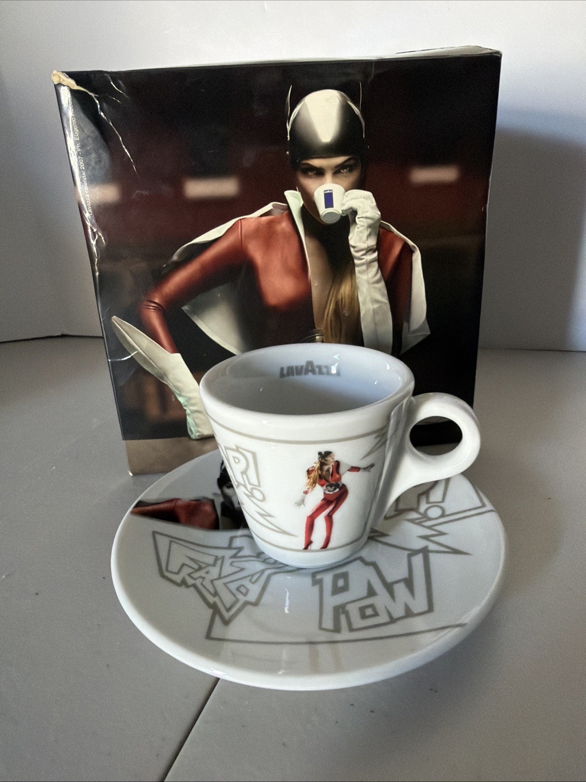 LAVAZZA TAZZINA CAFFÈ THE MOST INCREDIBLE ESPRESSO CUP COLLECTION TAZZA BOXED