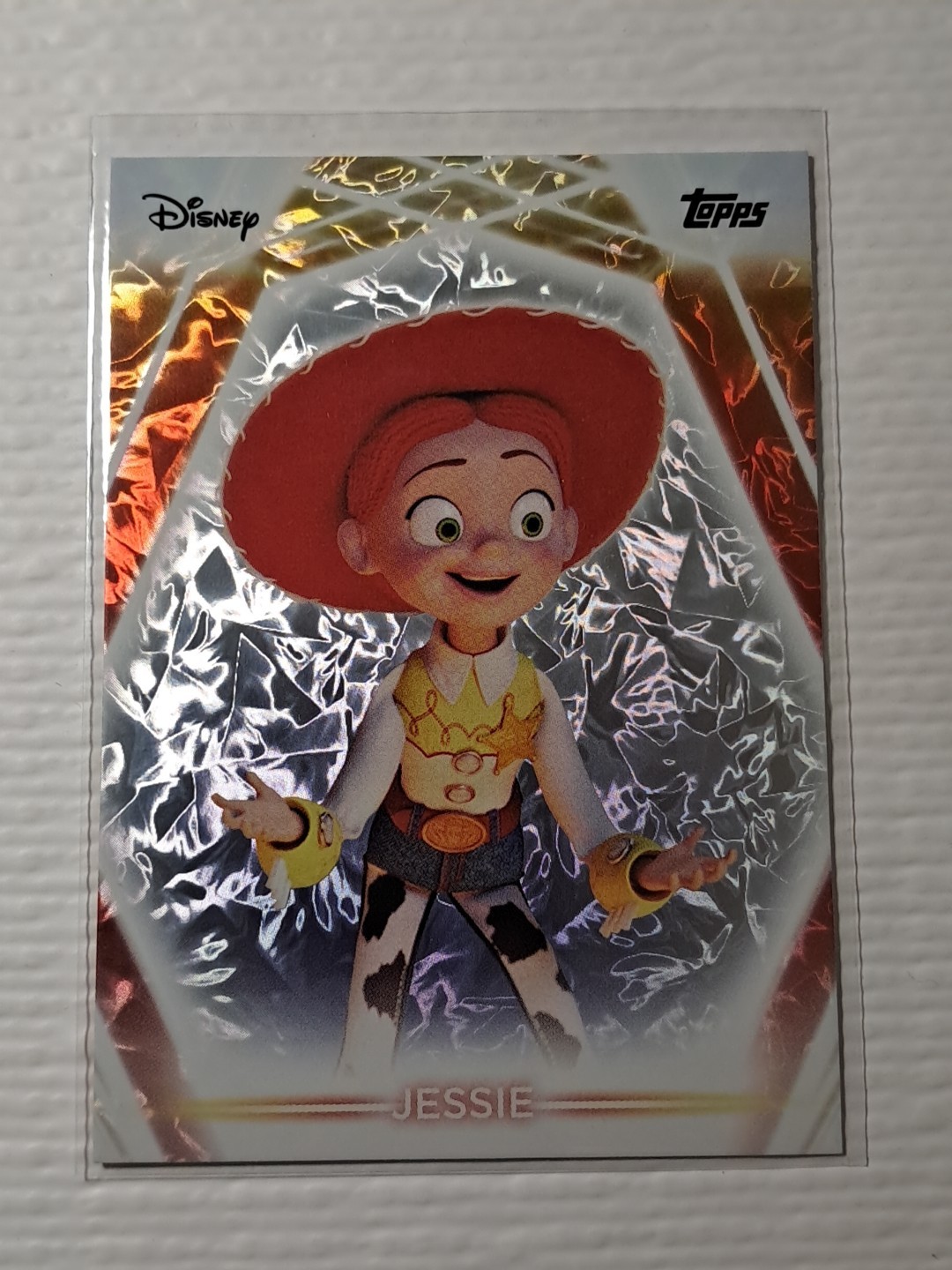 2026 Topps Disney Neon – Jessie (Toy Story) #33 Snow Cap Parallel