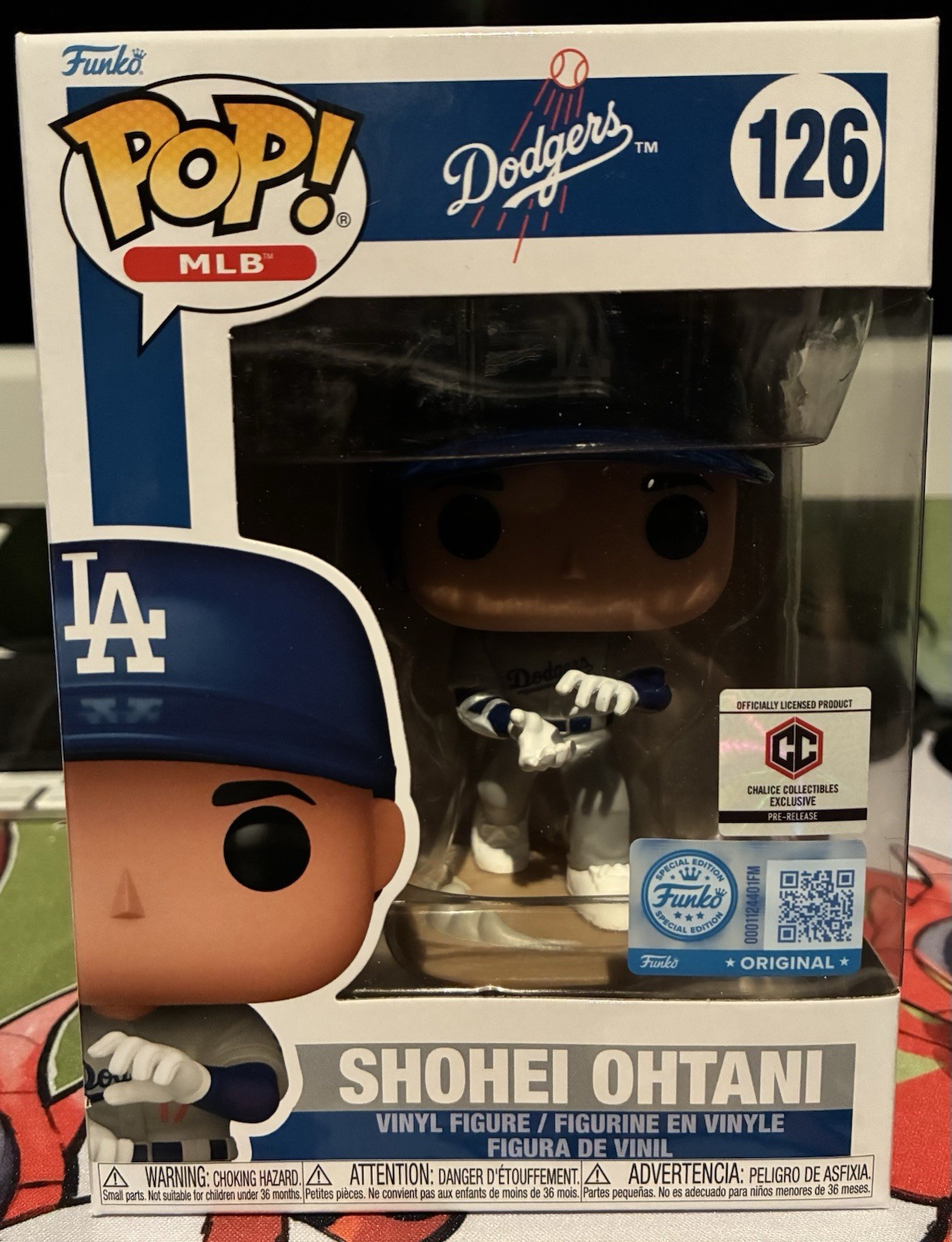 Funko Pop! Shohei Ohtani #126 Chalice Exclusive Kamehameha Celebration PR
