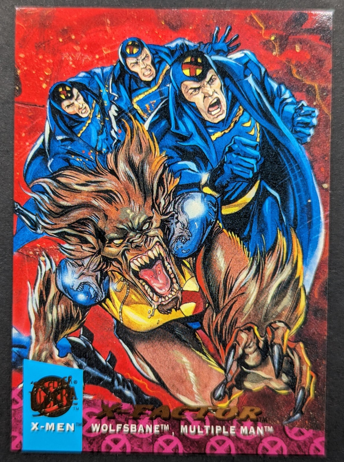Wolfsbane Multiple Man 1994 X-Factor Marvel X-Men Fleer Ultra Card #120 (NM)