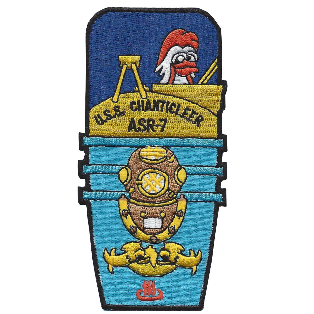 ASR-7 USS Chanticleer Patch – A Version