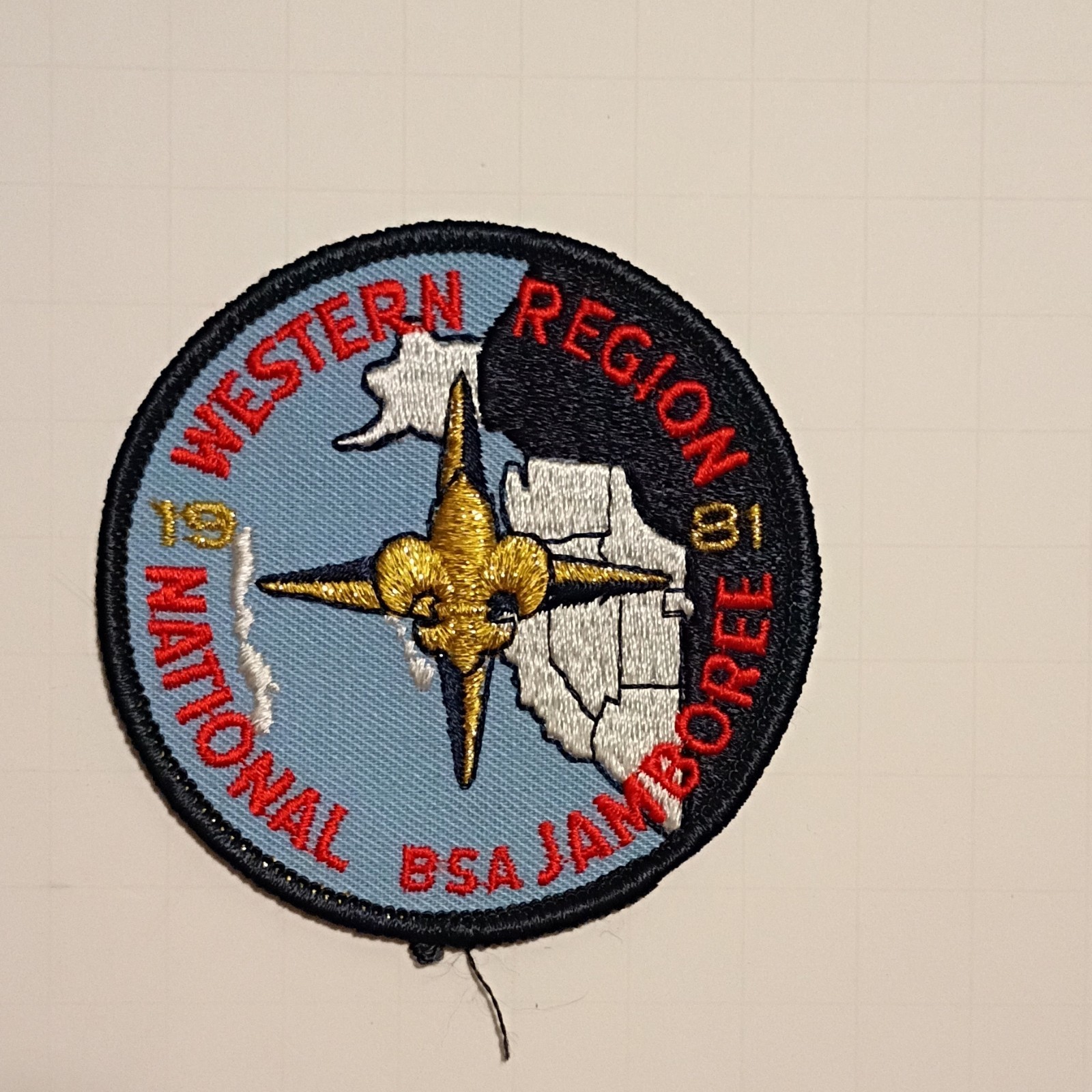 Boy Scouts Western Region National Jamboree 1981 Patch Single Unit
