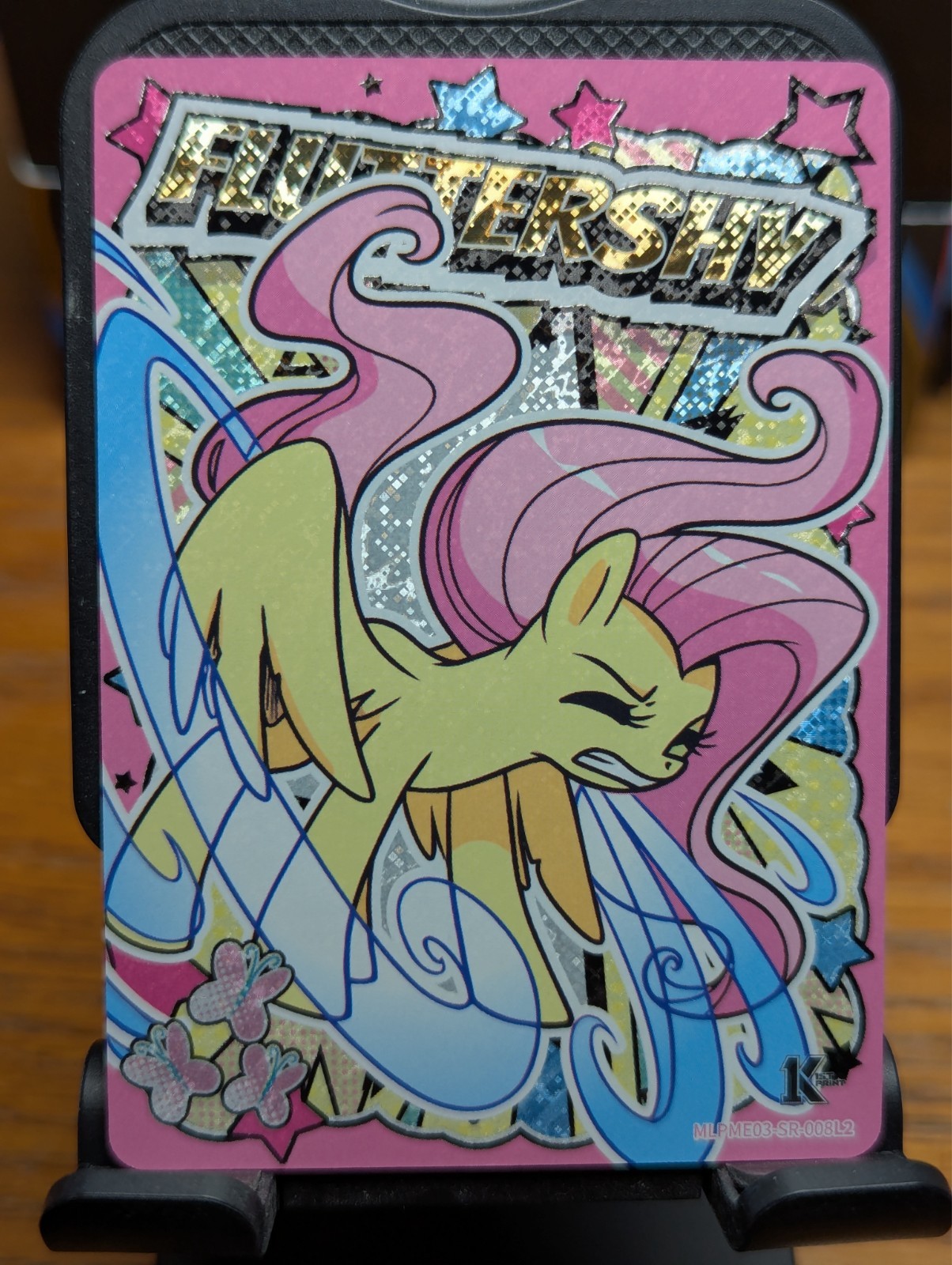 My Little Pony ME03 SR 008 Fluttershy Holo
