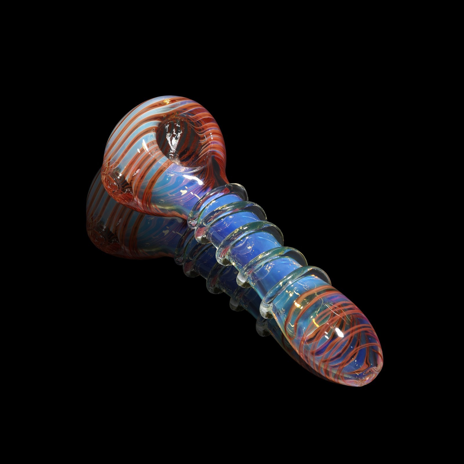 5″ GLOW HAMMER PIPE COLLECTIBLE TOBACCO GLASS SMOKING HERB BOWL HAND PIPES