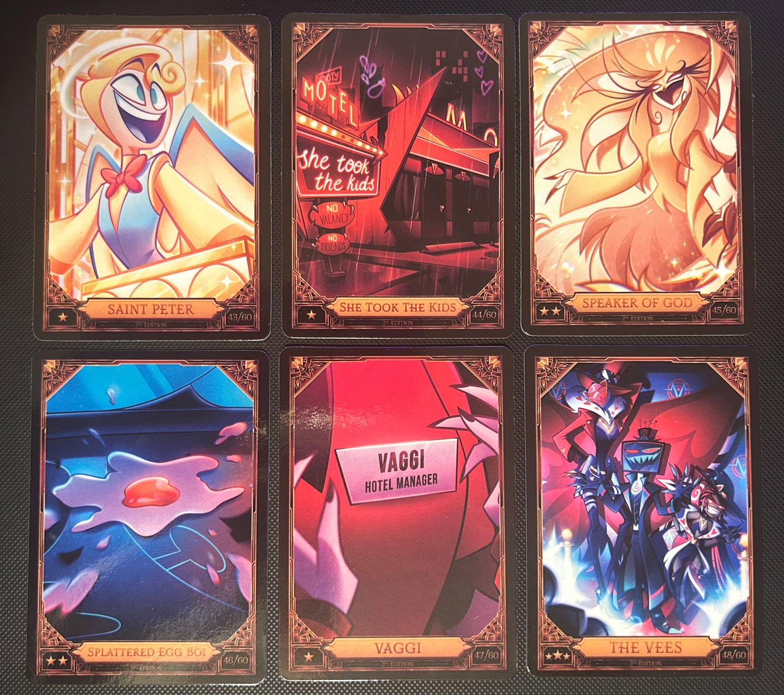 Hazbin Hotel Blaster Box Season 2 Trading Cards 2nd Ed NF&Foil&Opti (READ BELOW)