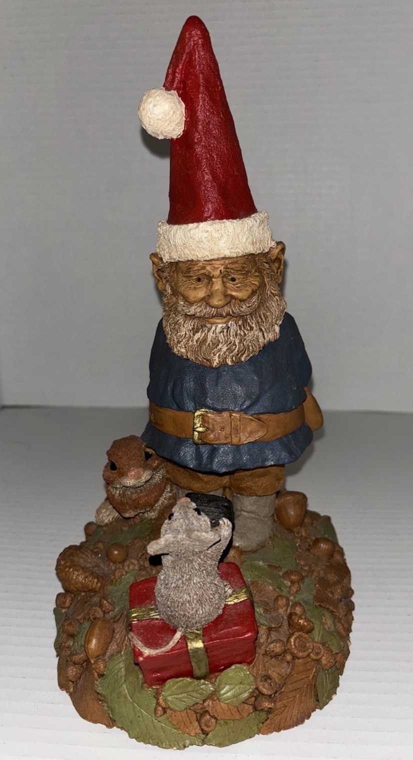 Excellent Tom Clark “Say Christmas” Mouse Taking Picture Of Santa- Cairn Studio