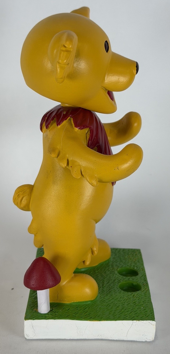 GRATEFUL DEAD KOLLECTICO DANCING BEAR YELLOW BOBBLEHEAD HOLDER *NEW*
