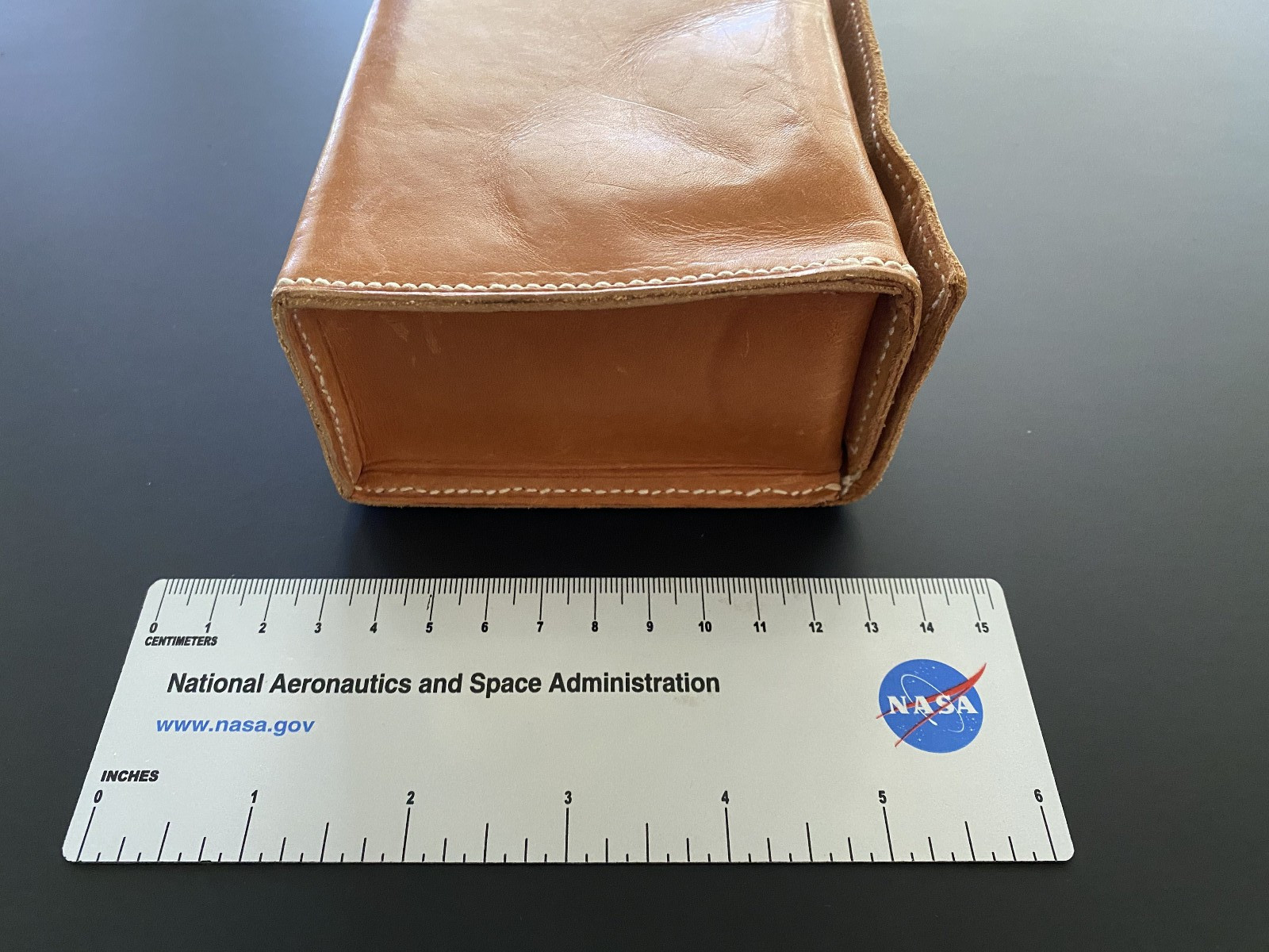 Vintage Soviet Soyuz Mir Space Program Medical Emergency Kit Leather Pouch