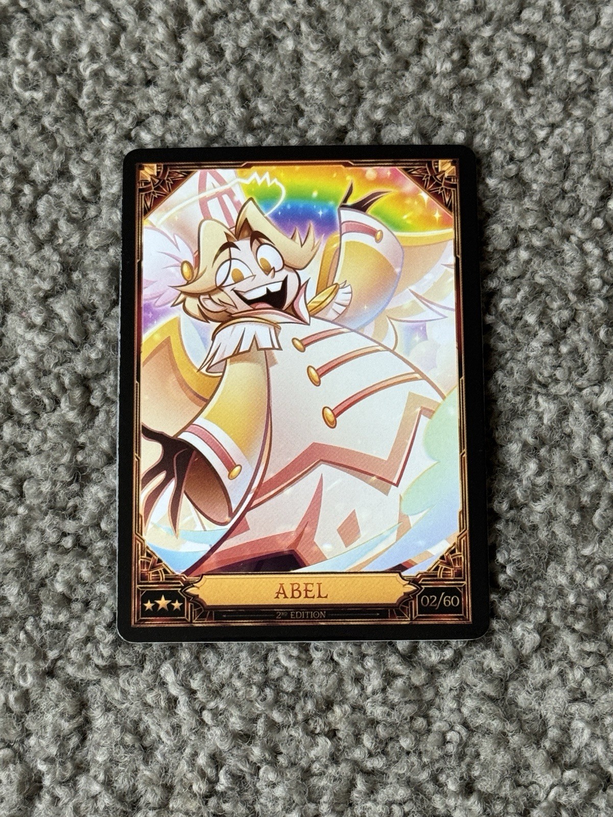 Hazbin Hotel Trading Card Season 2 2nd Edition 02/60 Abel