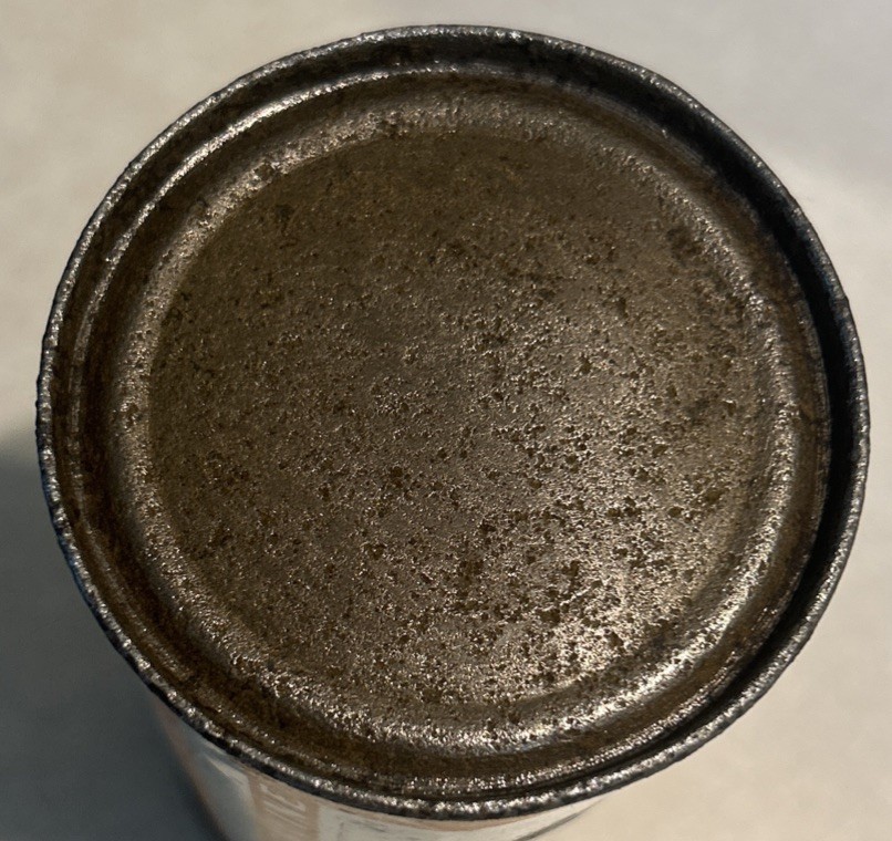 Vintage Budweiser Half Quart Empty Steel 16oz. Flat Top 16oz. Beer Can, 4 Cities