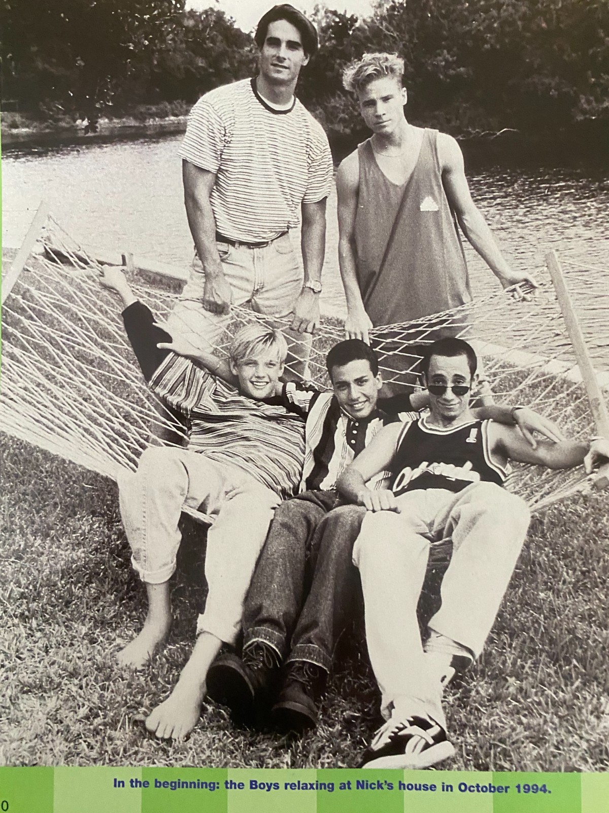 Backstreet Boys, Full Page Vintage Pinup