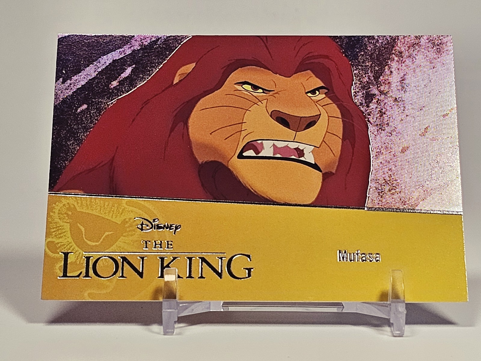 2019 Mufasa Orange Parallel Disney The Lion King Upper Deck #22 /249