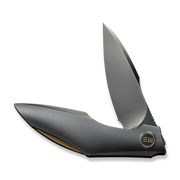 WE Knife Krait Snake 24084-3 Gray 6AL4V Titanium M390 Steel Knife