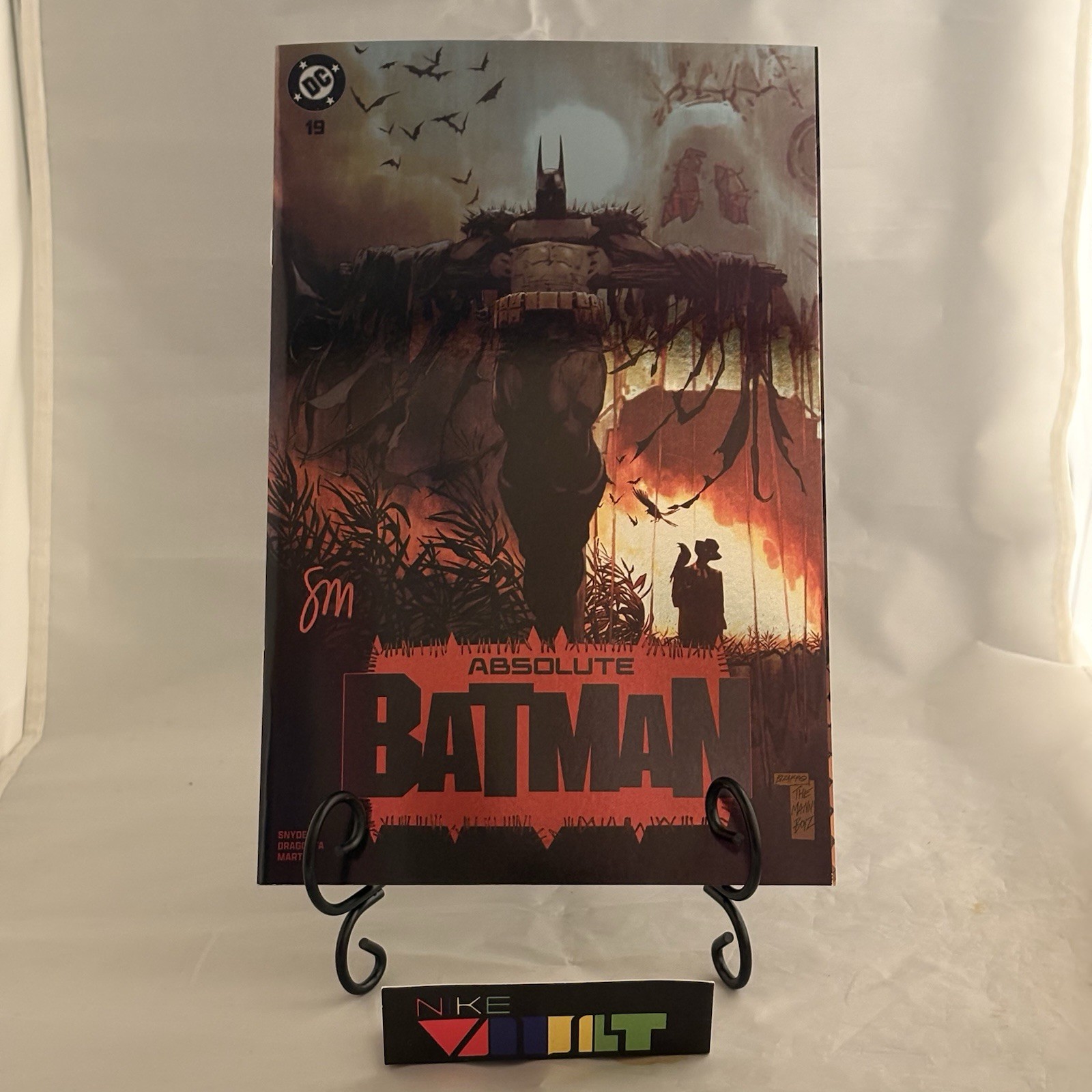 ABSOLUTE BATMAN #19 FOIL EXCLUSIVE W COA – Seth Mann Signed – In Hand