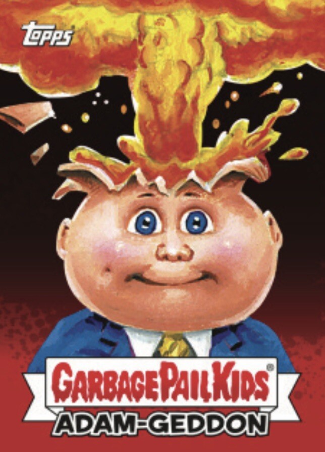 2017 Garbage Pail Kids ADAM – GEDDON Complete Your Set GPK U PICK Base
