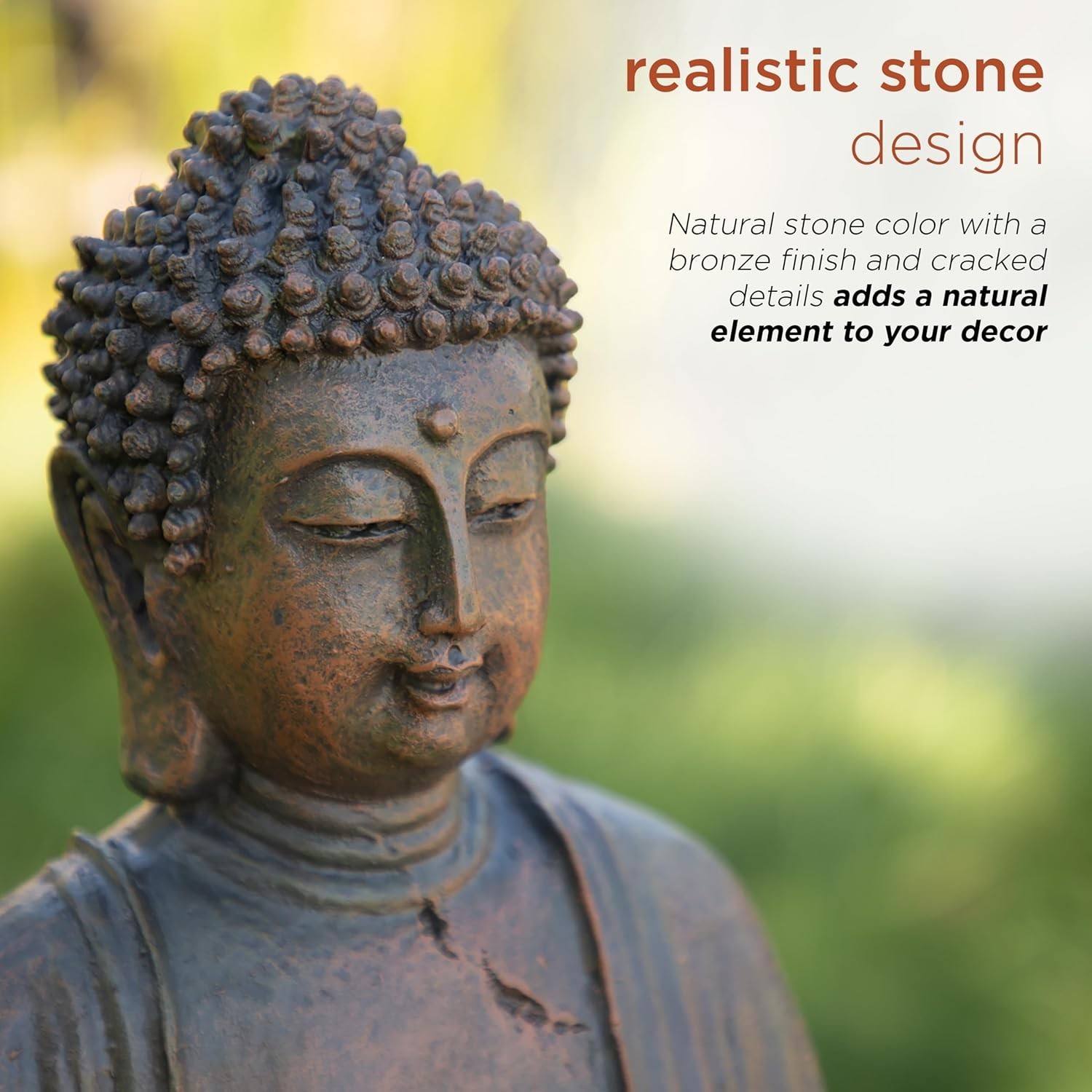 Bronze Meditating Buddha Statue – 15