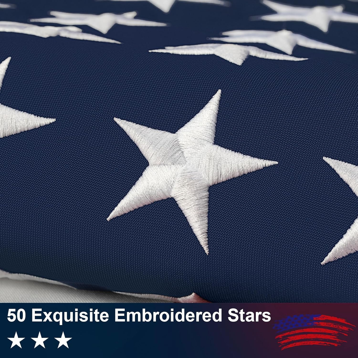 Durable 8×12 FT American Flag – Tearproof, UV-Resistant, Perfect for Outdoors