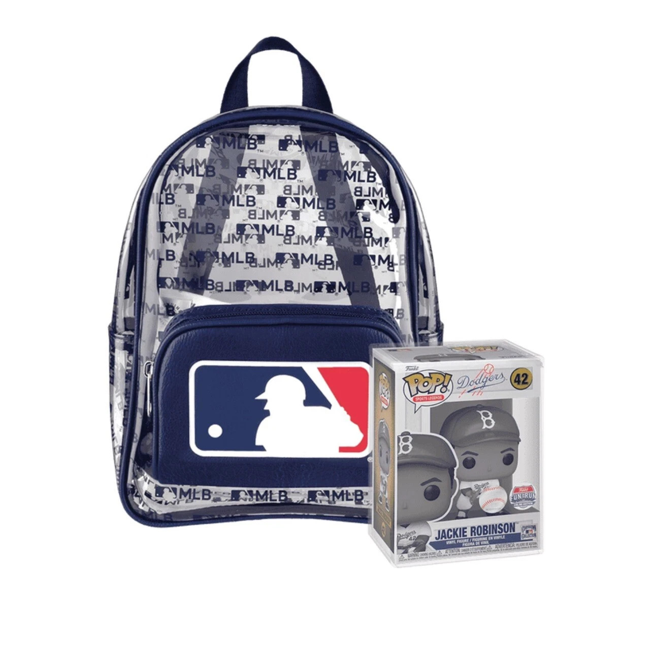 LIMITED EDITION BUNDLE – MLB STADIUM MINI BACKPACK AND POP! JACKIE ROBINSON