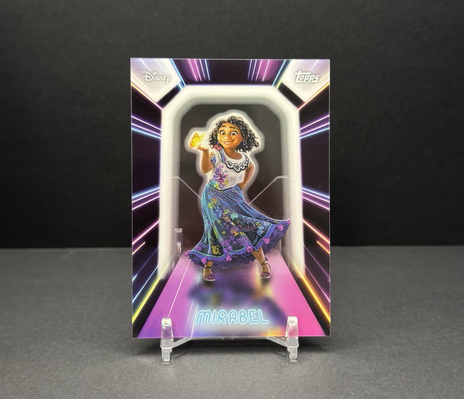 2026 Topps Disney Neon MIRABEL #NPL-16 Neon Lights Acetate PETG SP ENCANTO