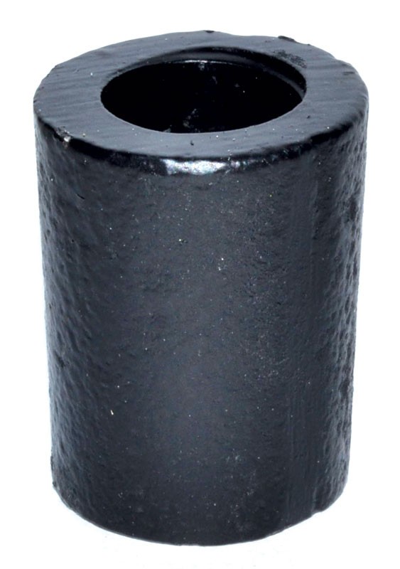 Witchy Plain Unadorned Black Cast Iron Chime (Mini Taper) Candle Holder!