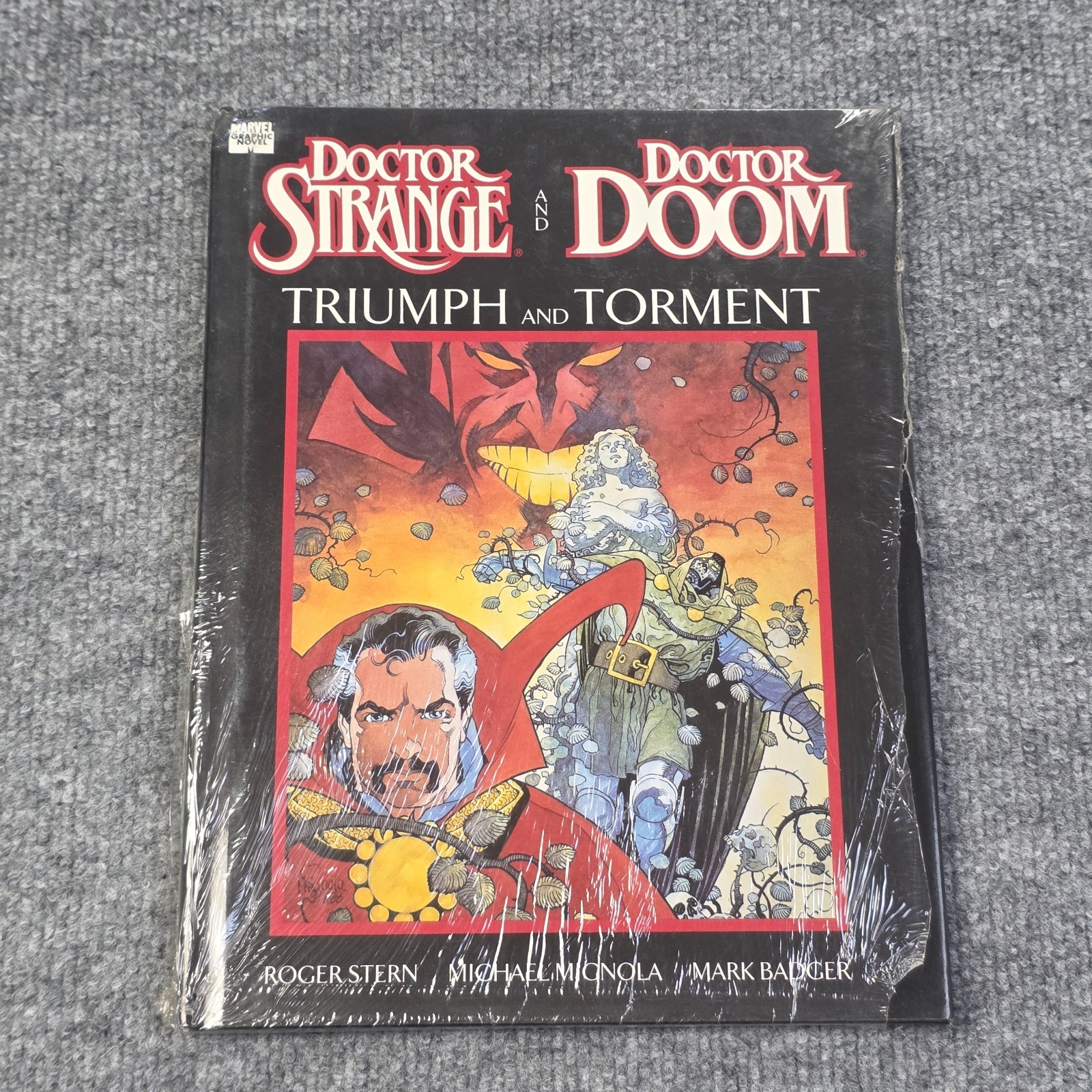 Doctor Strange And Doctor Doom Triumph And Torment MARVEL 1989 Hard Cover