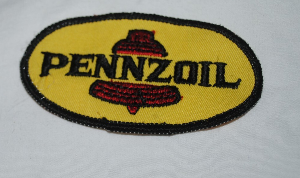 Pennzoil vintage 3.5″ cloth patch, used, very good condition