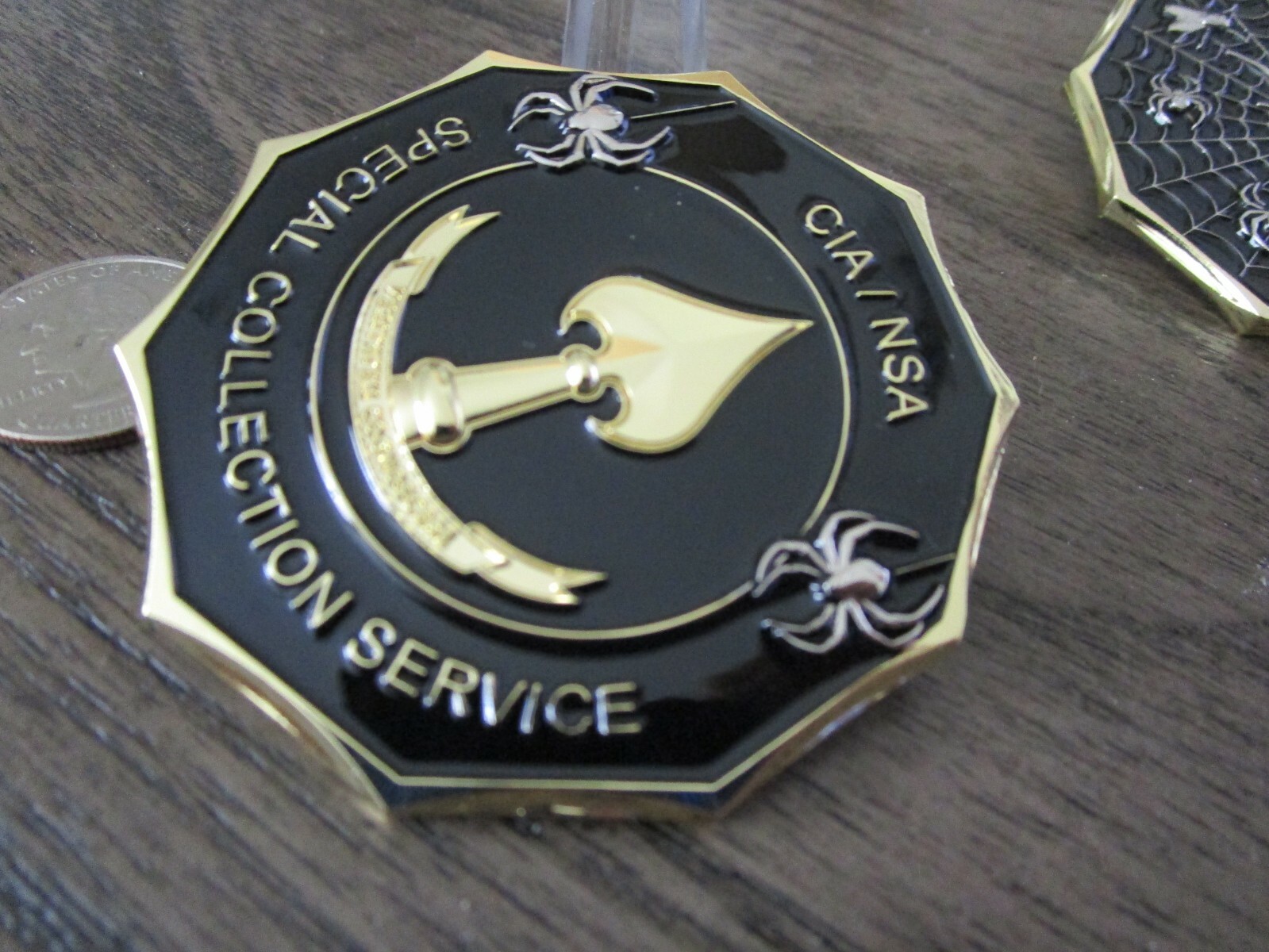 Central Intelligence Agency Special Collection Service CIA NSA Challenge Coin