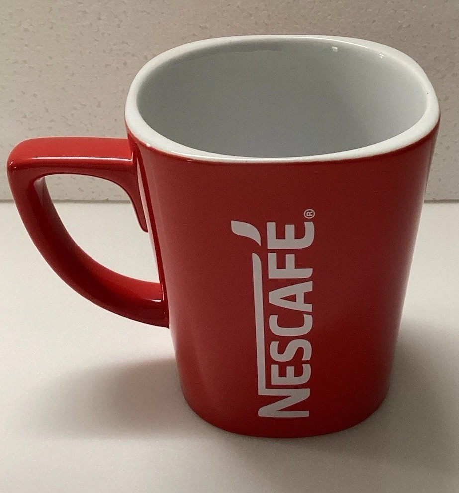 Nescafé Red Square Coffee Mug Cup Nestle 11 fl oz