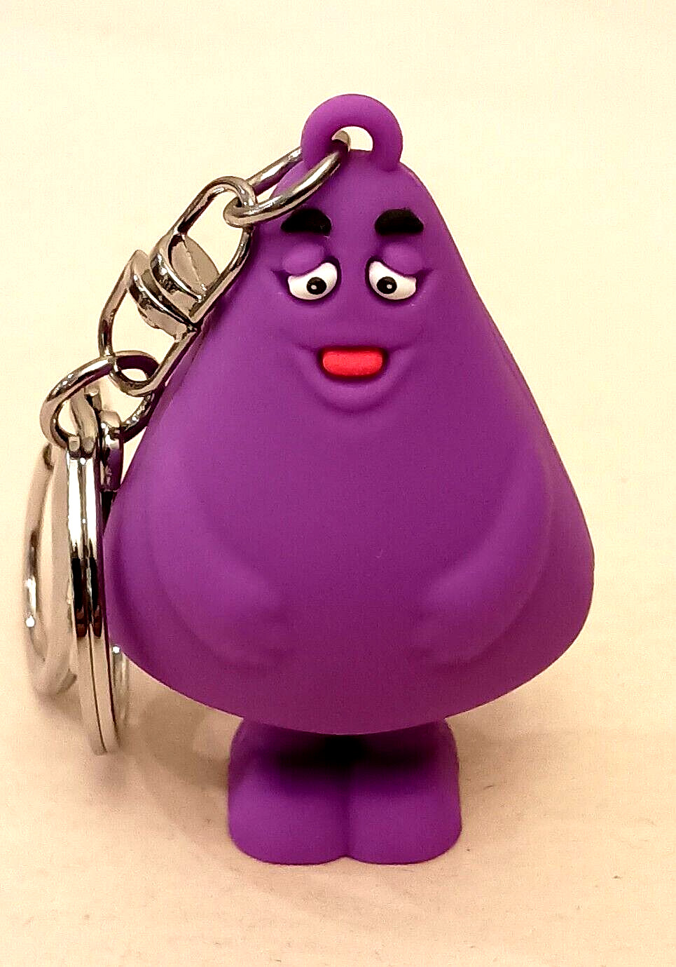 McDonald’s Restaurants Purple Grimace Fast Food Employee Key Chain NOS New