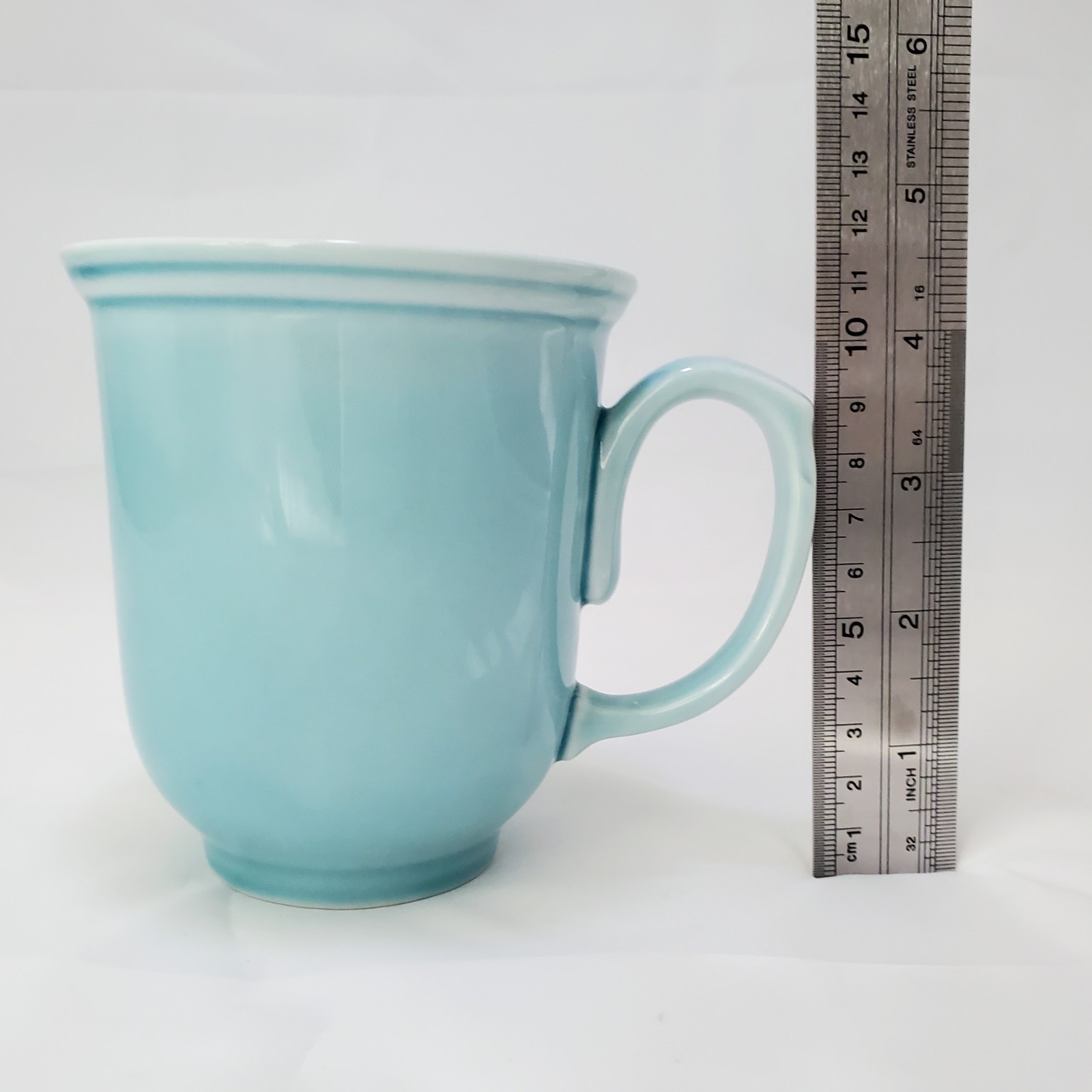 Threshold Wellsbridge Replacement Cup Mug Aqua Stoneware Coffee Tea 14oz Cottage