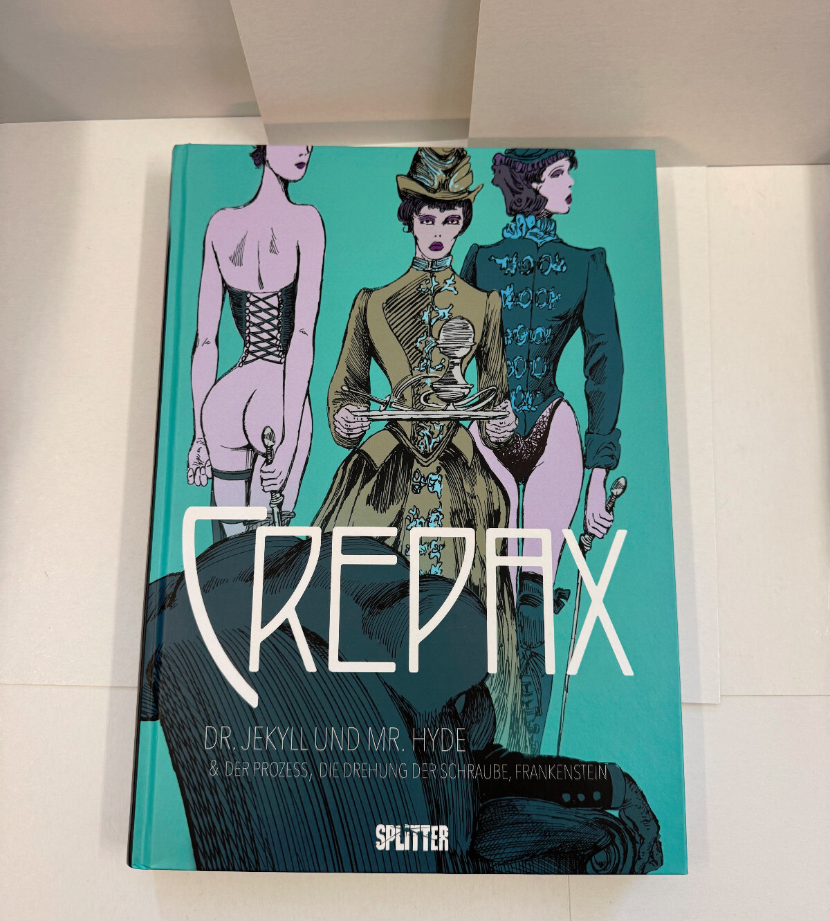 Crepax Dr Jekell and Mr. Hyde Splitter Publishing HC