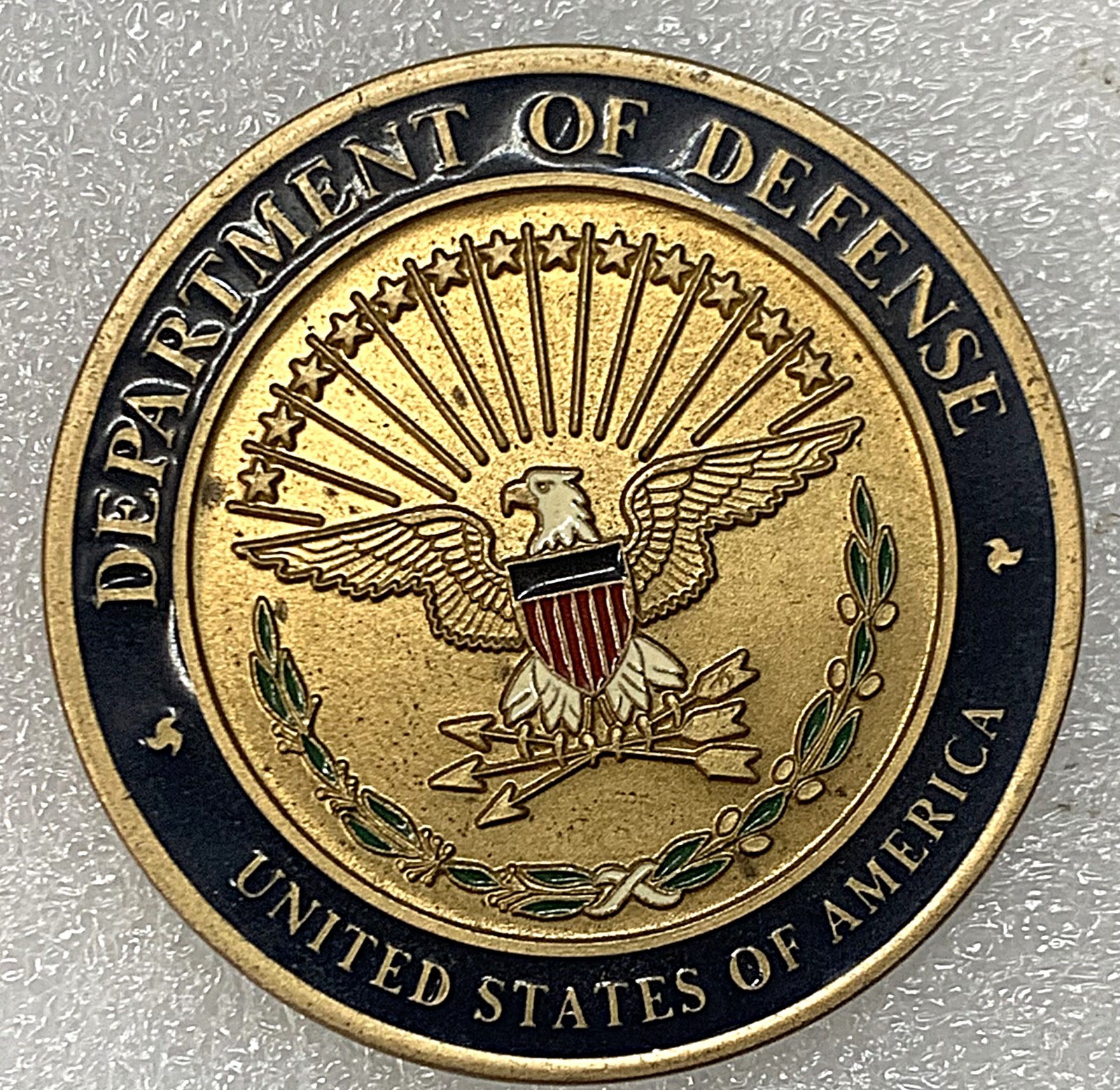 Department of Defense Medal – Donald H. Rumsfeld, Secretary of Defense – 38mm